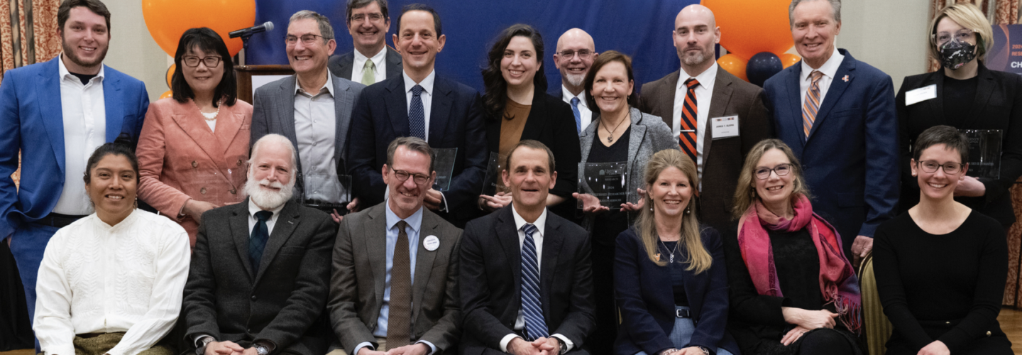 2024 UVA research awards group photo