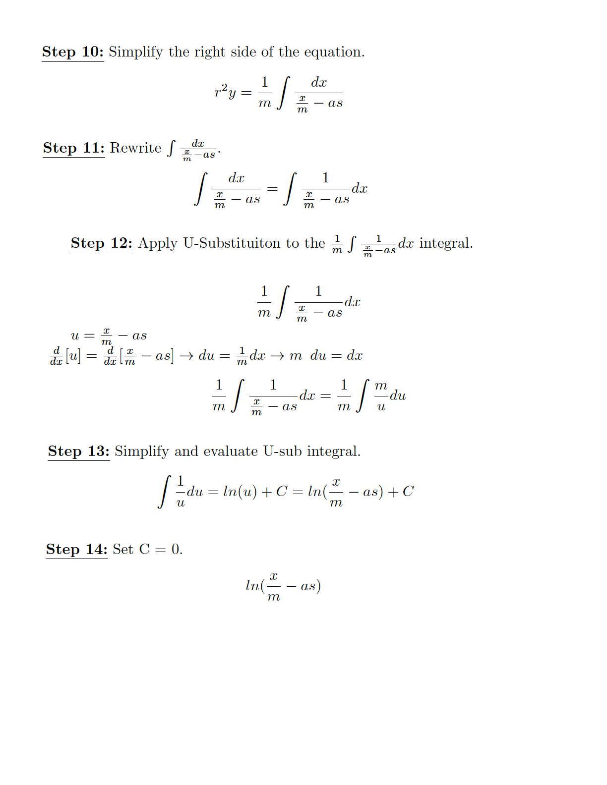 The Multivariate Calculus Merry Christmas Equation 