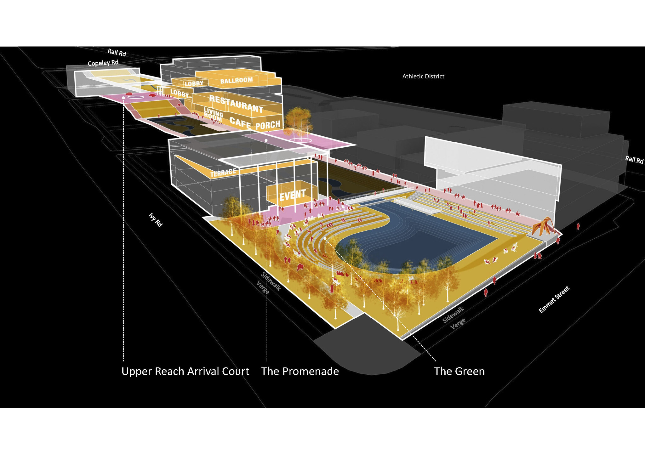 Layout design of the new building