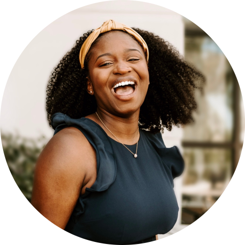 UVA Data Science Phd student Gia Smith professional headshot circle crop