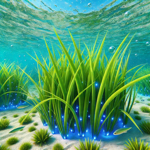 genetically modified seagrass