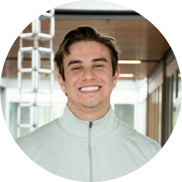 UVa Data Science Minor student undergrad ambassador Jackson Haiz professional headshot circle crop