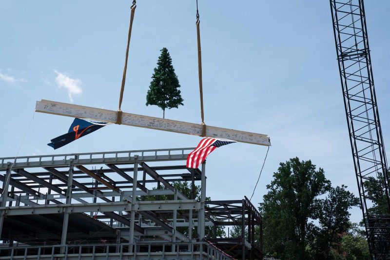 final beam placed