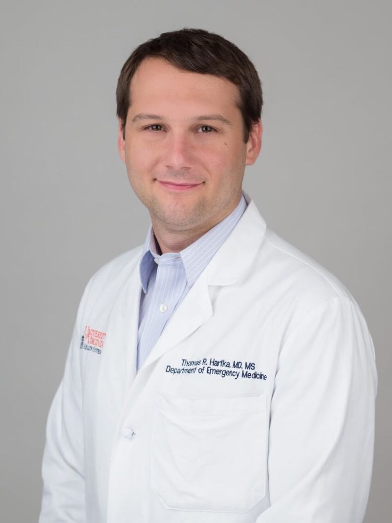 Image of Dr. Thomas Hartka, MSDS Student and Emergency Medicine Physician