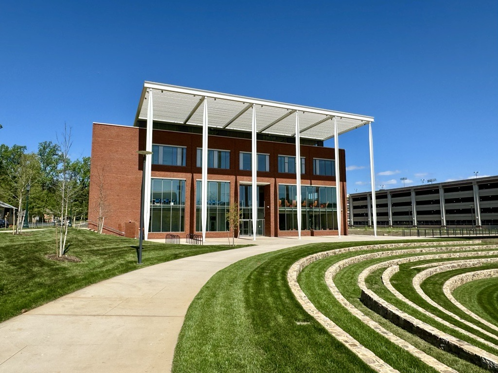UVA School of Data Science - Front of Building 