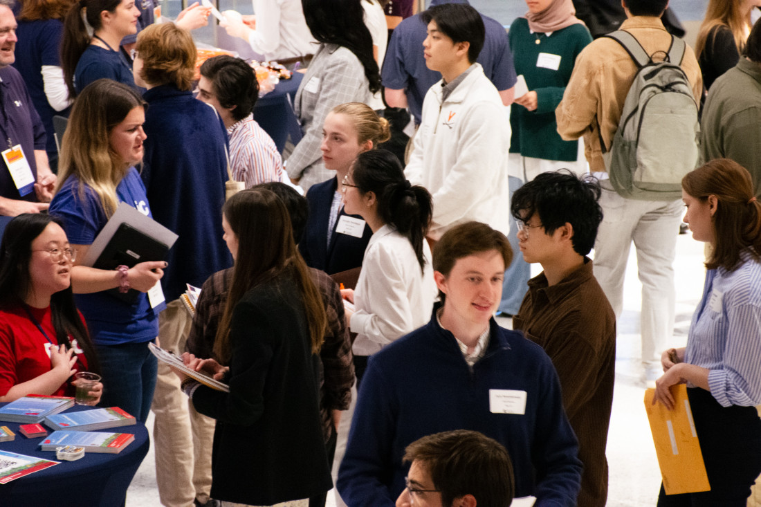 Photo of students in attendance at the Spring 2025 Data Science and Analytics Night.