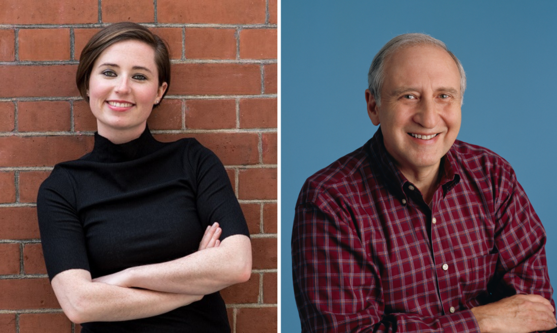 Mona Sloane (left) and Ben Shneiderman served as co-chairs of the NASEM workshop series.