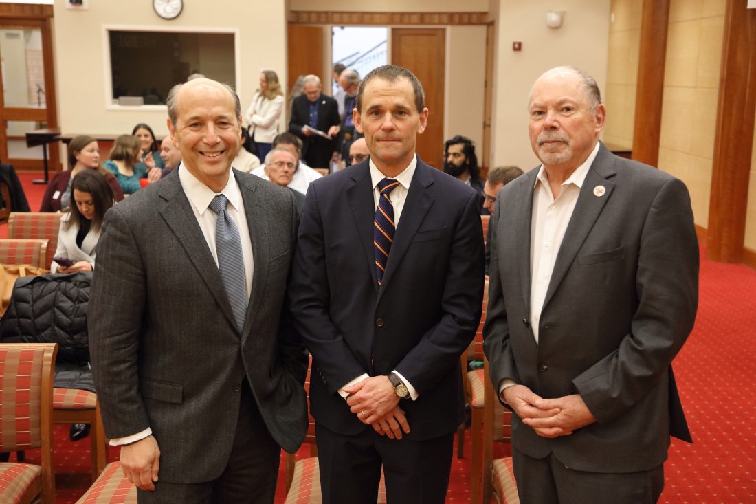 Jeff Bleich, Jim Ryan and Phil Bourne