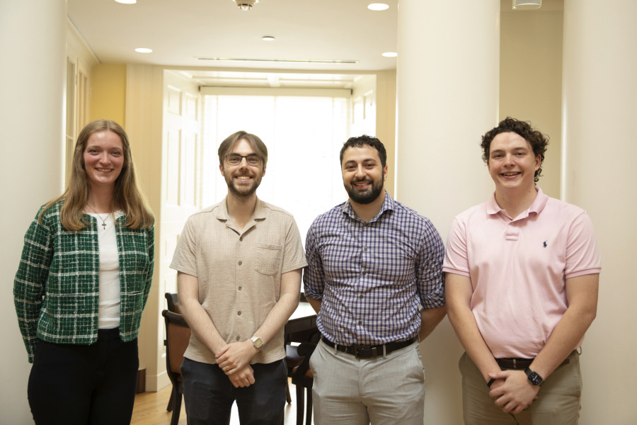 UVA MSDS Student Hannah Valenty and fellow Capstone teammates