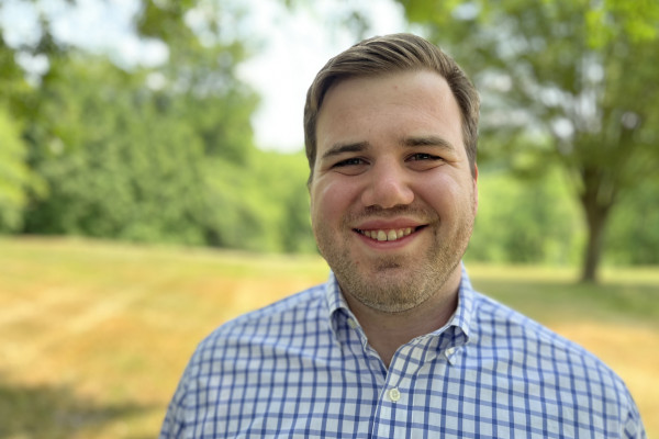 UVA Data Science student Will Milch professional headshot outside