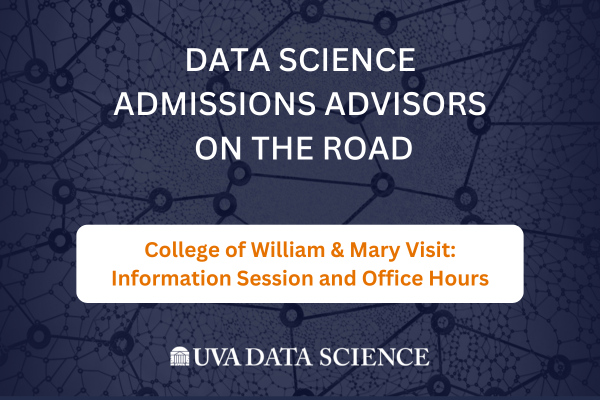 Admissions Advisors on the Road: William and Mary Information Session and Office Hours