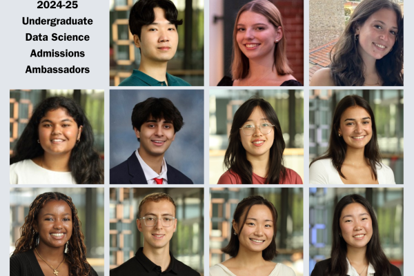 2024-25 undergraduate data science admissions ambassadors