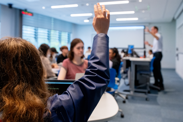 UVA Data Science classroom with students