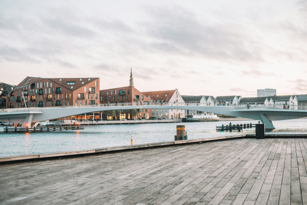 Unsplash Aurora Ferreira image of Copenhagen, Denmark.